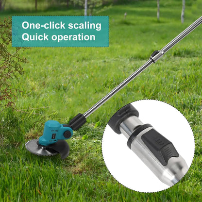 Zauryx G1 Grass Trimmer – Cordless Lawn Mower for Home Garden (FREE Battery & FastCharger)